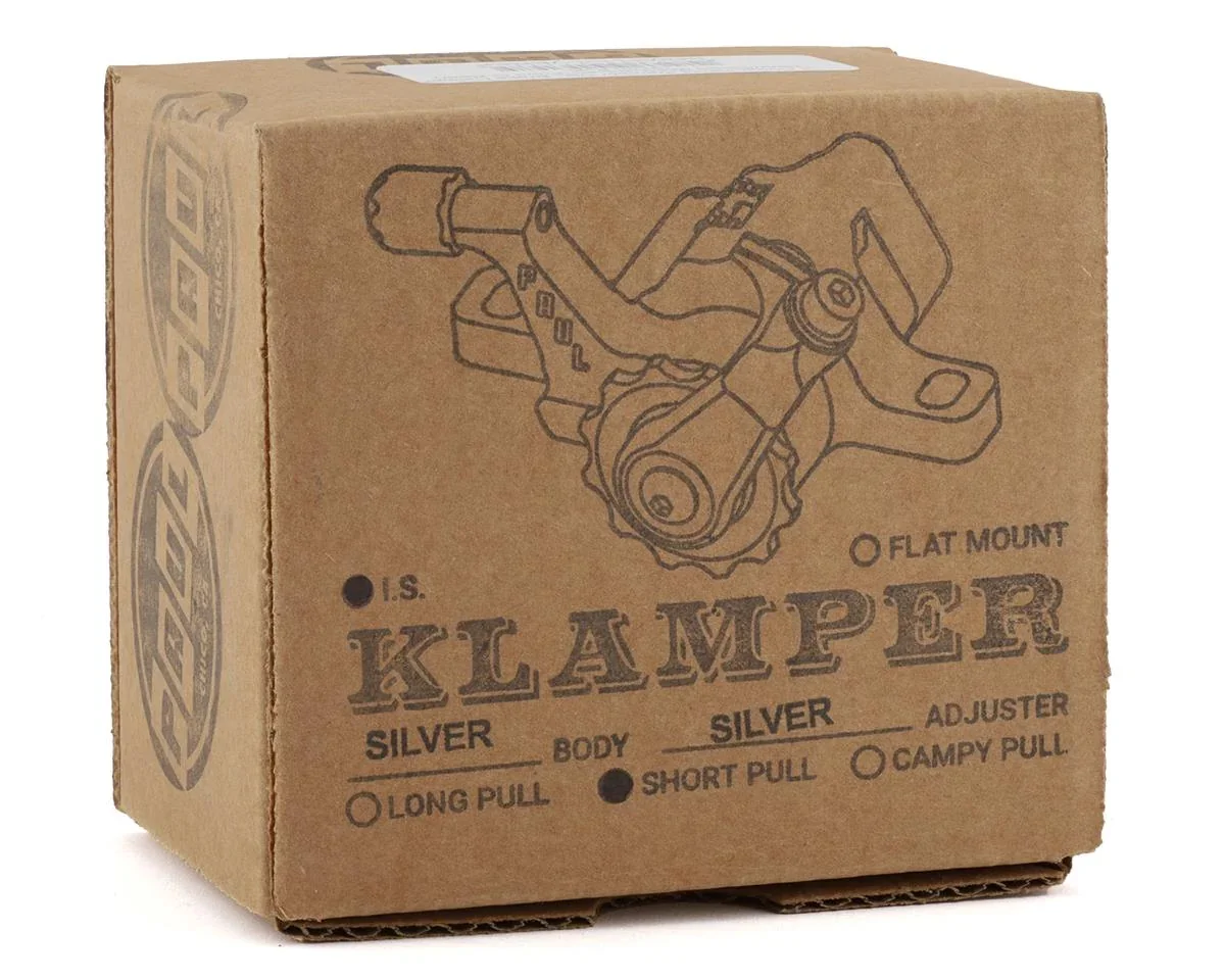 Paul Components Klamper Disc Brake Caliper (Silver/Silver) (Mechanical) (Front or Rear) (Short Pull) - view 2